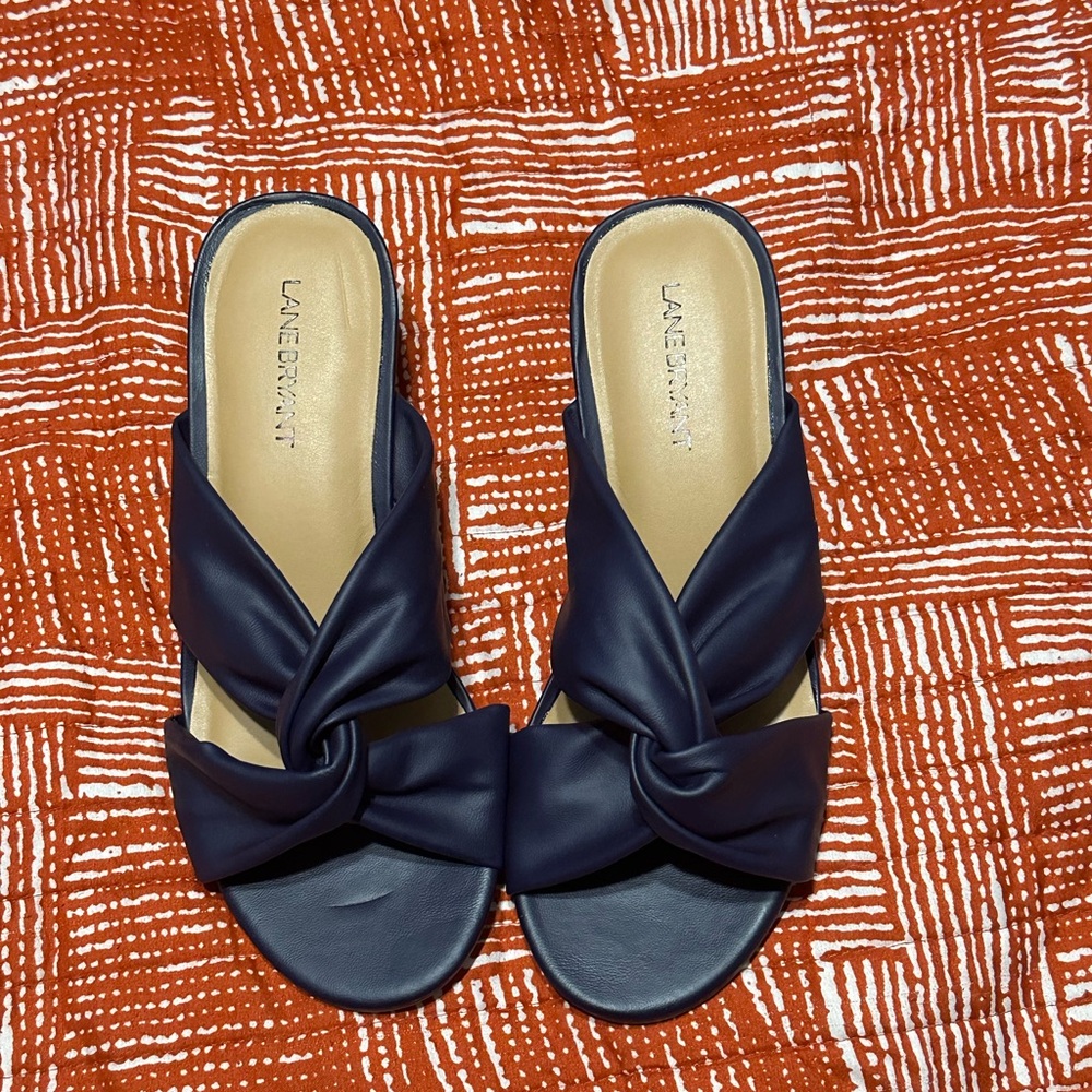 Lane Bryant Dream Cloud Cross-Front
Low Block Heel